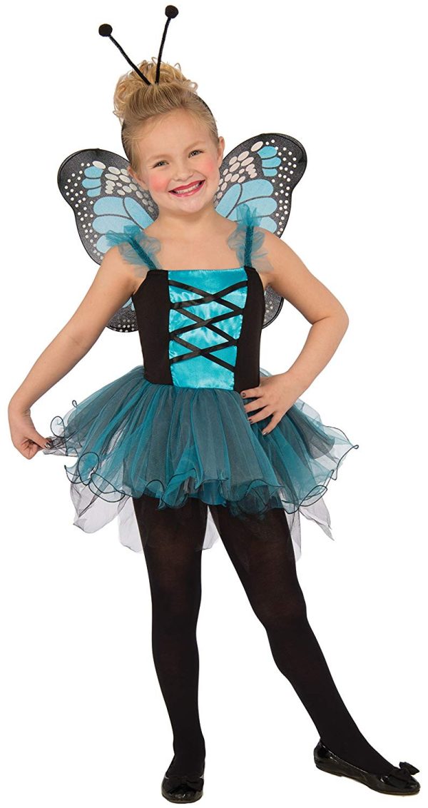 Fantasia Borboleta Azul Infantil Bailarina Luxo Fantasia Borboleta Azul Infantil Bailarina Luxo