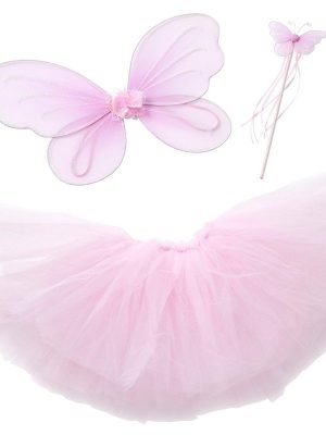 Fantasia Borboleta Rosa Infantil Clássica Fantasia Borboleta Rosa Infantil Clássica