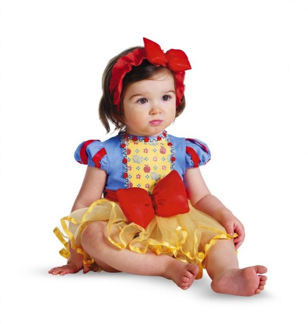 Fantasia Branca de Neve Bebê Luxo Fantasia Branca de Neve Bebê Luxo