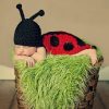 Fantasia Crochet Artesanal Joaninha Luxo