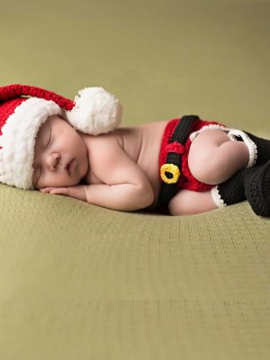 Fantasia Crochet Artesanal Papai Noel