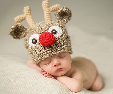 Fantasia Crochet Artesanal Rena do Papai Noel Fantasia Crochet Artesanal Rena do Papai Noel