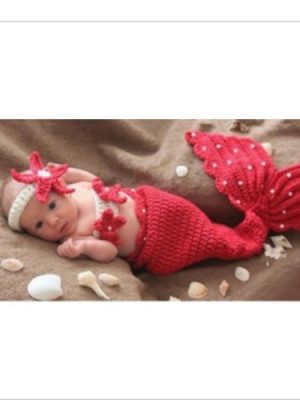 Fantasia Crochet Artesanal Sereia Ariel