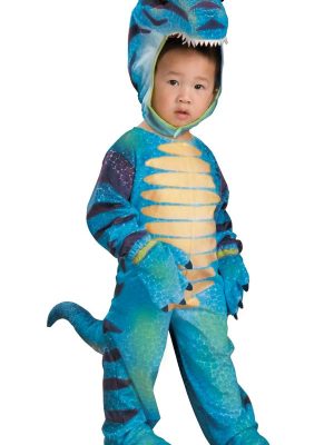 Fantasia Dinossauro Azul Infantil Bebê