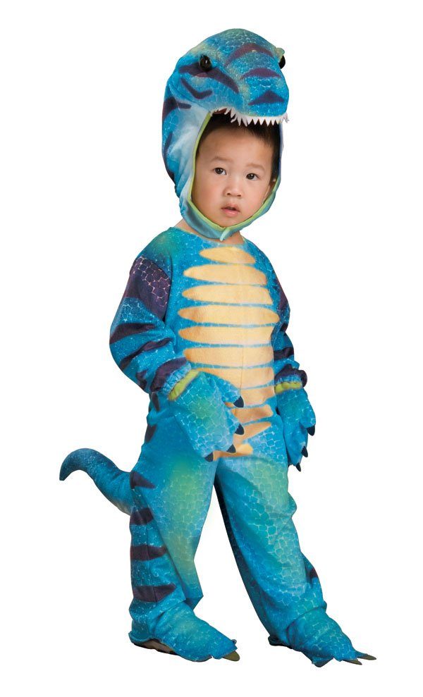 Fantasia Dinossauro Azul Infantil Bebê