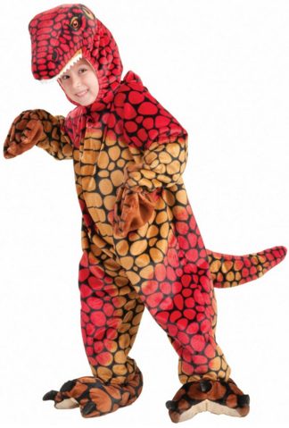 Fantasia Dinossauro T Rex Raptor Infantil