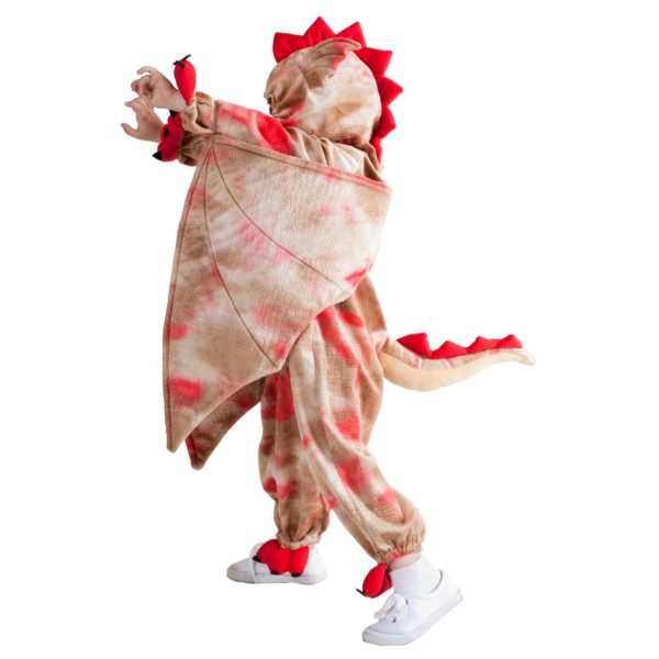 Fantasia Dragão Vermelho Dinossauro Fantasia Dragão Vermelho Dinossauro