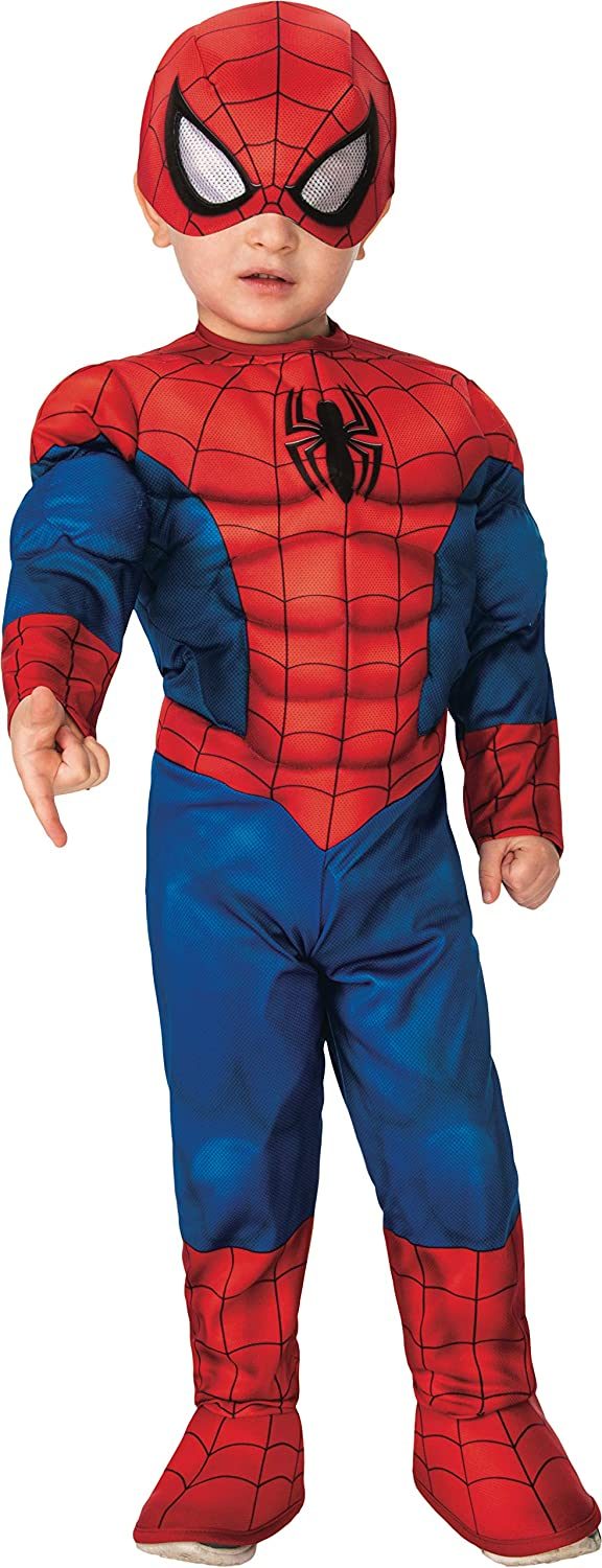 Fantasia Homem Aranha com Músculos Infantil Bebê Fantasia Homem Aranha com Músculos Infantil Bebê