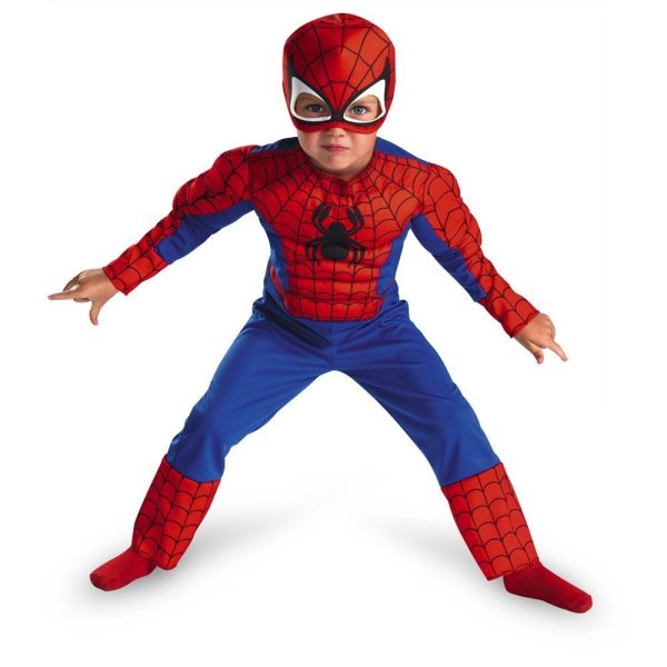 Fantasia Homem Aranha com Músculos Infantil Luxo Fantasia Homem Aranha com Músculos Infantil Luxo
