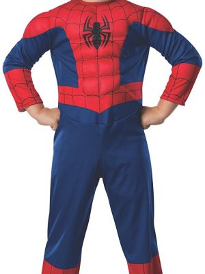Fantasia Homem Aranha Infantil com Músculos