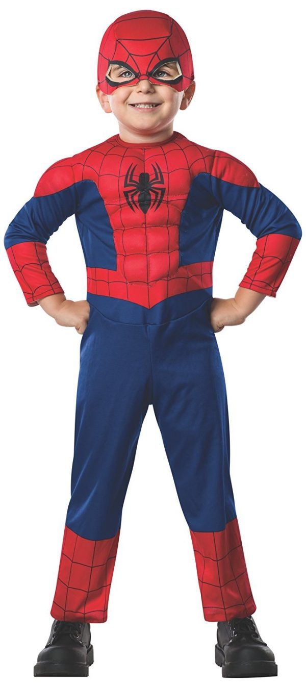 Fantasia Homem Aranha Infantil com Músculos Fantasia Homem Aranha Infantil com Músculos