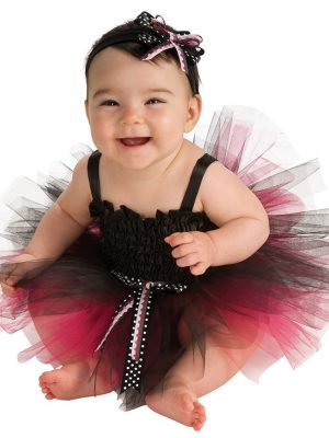 Fantasia Infantil Adorável Bailarina Rosa e Preto Luxo Fantasia Infantil Adorável Bailarina Rosa e Preto Luxo