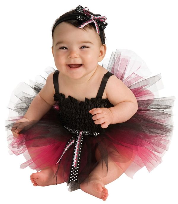 Fantasia Infantil Adorável Bailarina Rosa e Preto Luxo Fantasia Infantil Adorável Bailarina Rosa e Preto Luxo