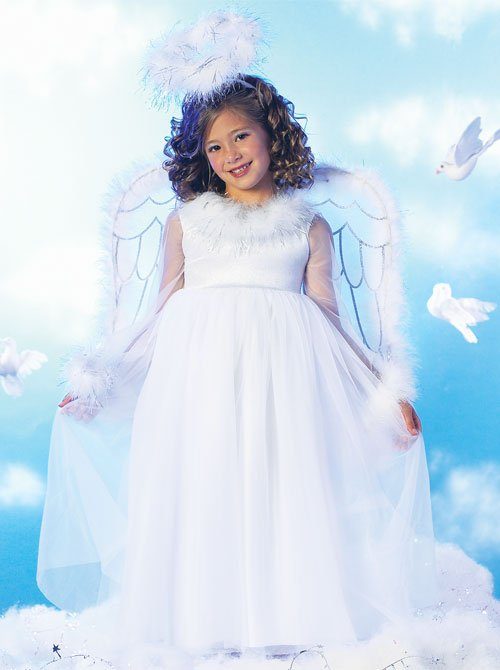 Fantasia Infantil Anjo Celeste Branco Luxo Fantasia Infantil Anjo Celeste Branco Luxo