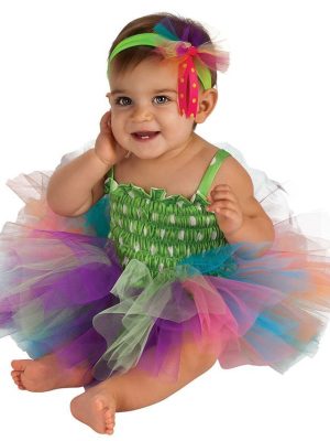 Fantasia Infantil Arco Iris Bailarina Luxo