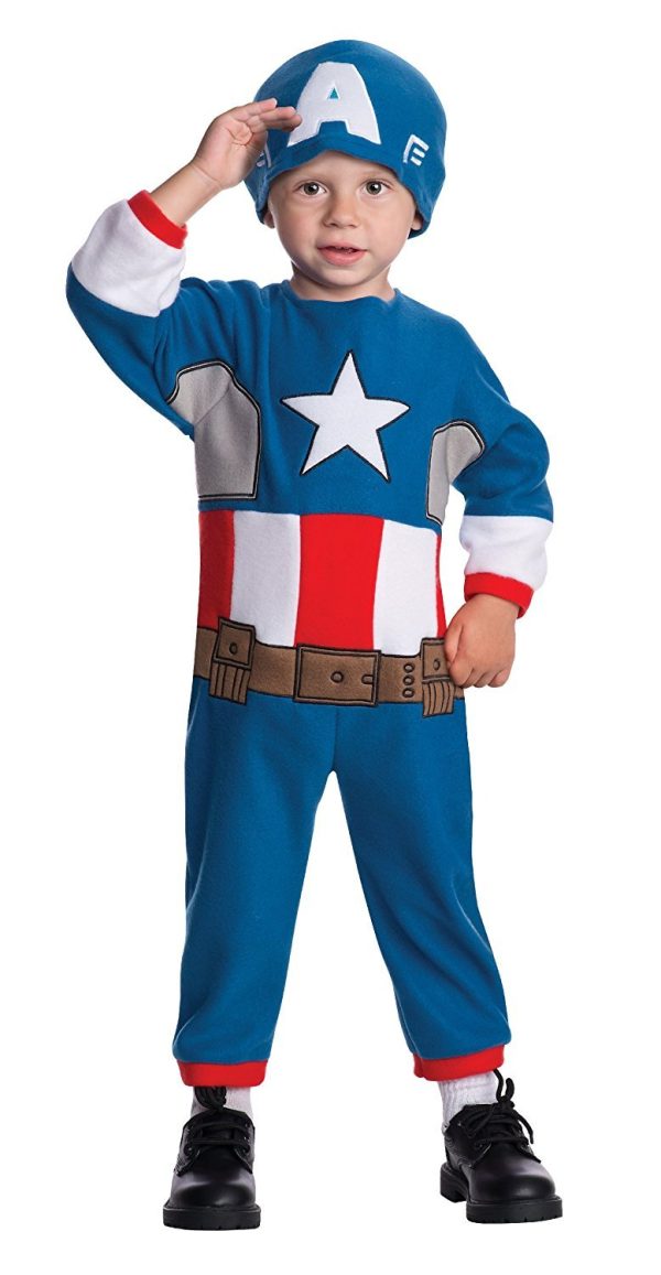 Fantasia Infantil Bebê Capitão América Luxo Fantasia Infantil Bebê Capitão América Luxo