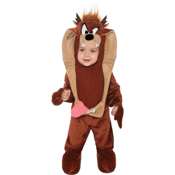 Fantasia Infantil Bebê do Taz Diabo da Tasmânia Looney Tunes Luxo Fantasia Infantil Bebê do Taz Diabo da Tasmânia Looney Tunes Luxo