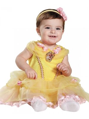 Fantasia Infantil Bela e a Fera Bebê Luxo Fantasia Infantil Bela e a Fera Bebê Luxo