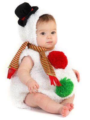 Fantasia Infantil Boneco de Neve Snow Man do Natal Clássica Fantasia Infantil Boneco de Neve Snow Man do Natal Clássica