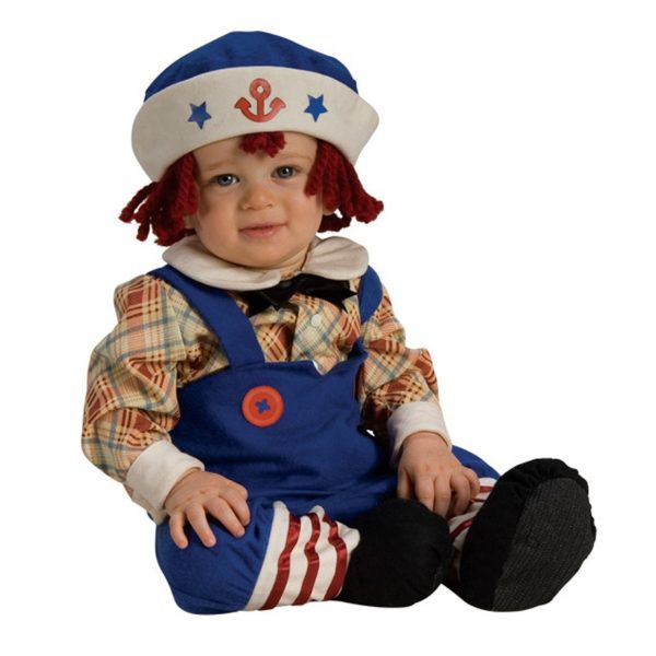 Fantasia Infantil Boneco de Pano Marinheiro Bebê Fantasia Infantil Boneco de Pano Marinheiro Bebê