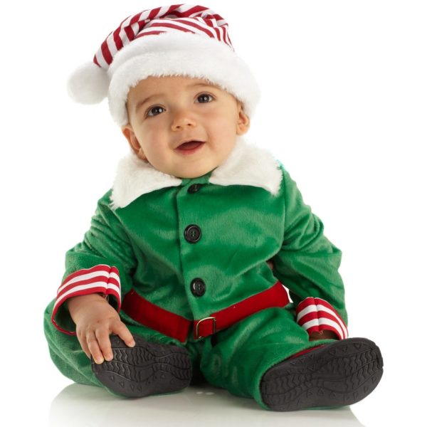 Fantasia Infantil Elfo Mágico Duende do Natal Clássica Fantasia Infantil Elfo Mágico Duende do Natal Clássica