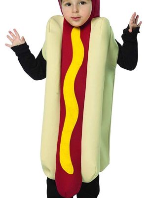 Fantasia Infantil Hot Dog Cachorro Quente Clássica Fantasia Infantil Hot Dog Cachorro Quente Clássica