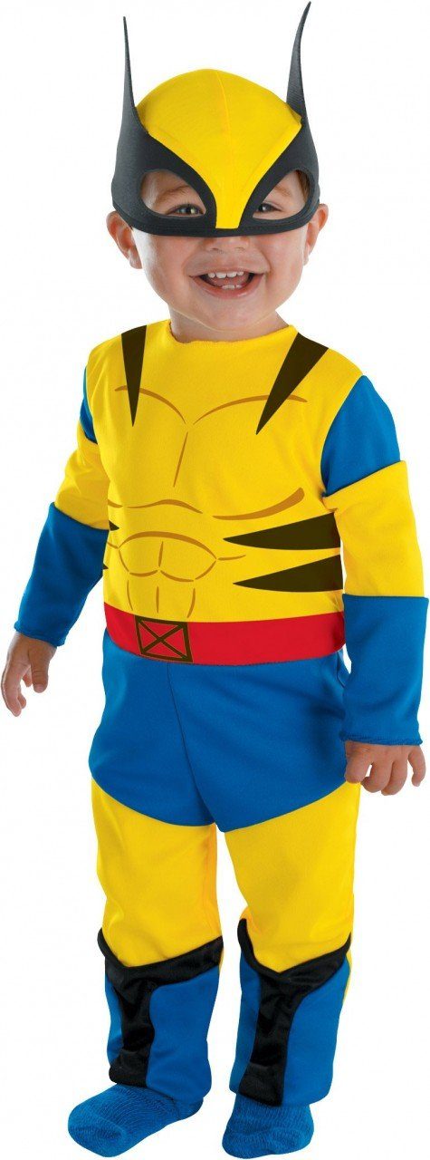 Fantasia Infantil Luxo Wolverine Bebê Fantasia Infantil Luxo Wolverine Bebê
