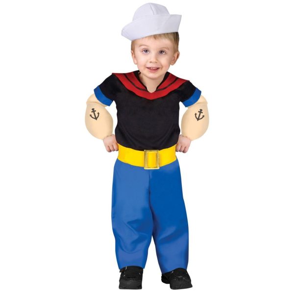 Fantasia Infantil Masculina Popeye Bebê Fantasia Infantil Masculina Popeye Bebê