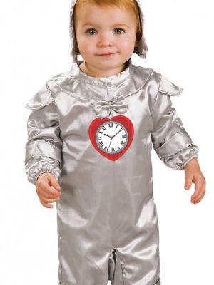 Fantasia Infantil O Mágico de Oz O Homem de Lata Bebê Fantasia Infantil O Mágico de Oz O Homem de Lata Bebê