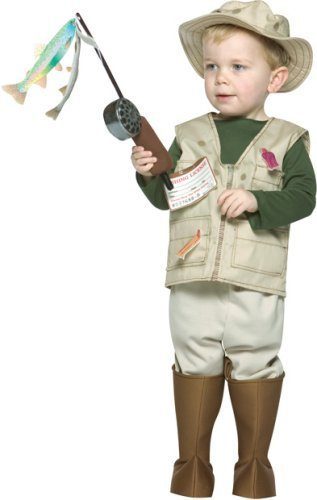 Fantasia Infantil Pescador Esportista