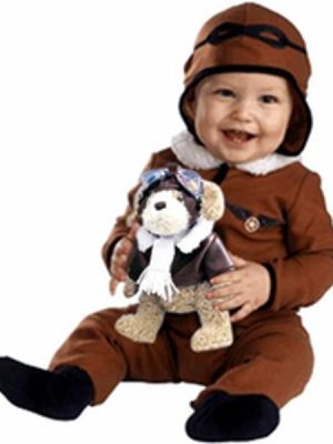Fantasia Infantil Piloto Aviador Bebê Luxo Fantasia Infantil Piloto Aviador Bebê Luxo