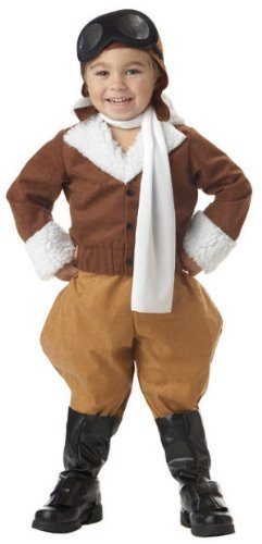 Fantasia Infantil Piloto Aviador Luxo Fantasia Infantil Piloto Aviador Luxo