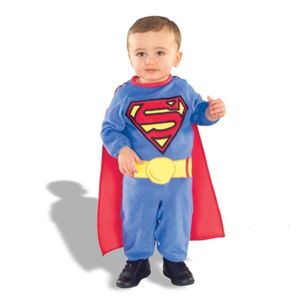 Fantasia Infantil SuperMan Super Homem Bebê Fantasia Infantil SuperMan Super Homem Bebê