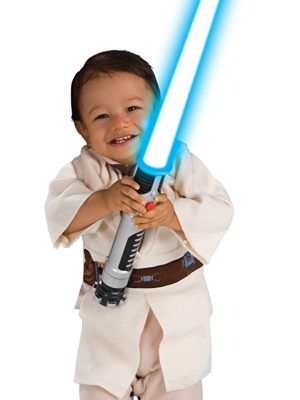 Fantasia Jedi Master Obi-Wan Kenobi Star Wars Romper Bebê Fantasia Jedi Master Obi-Wan Kenobi Star Wars Romper Bebê