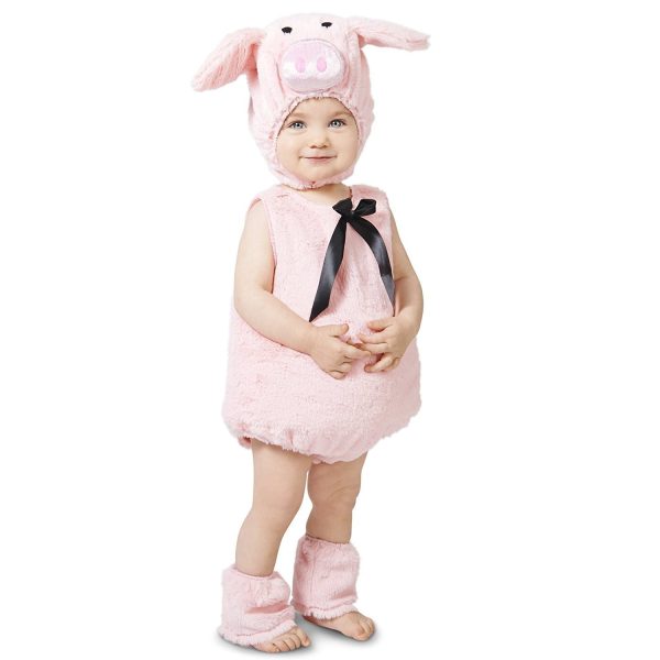 Fantasia Leitão Infantil bebê Clássica Fantasia Leitão Infantil bebê Clássica