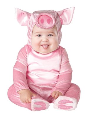 Fantasia Leitão Infantil Bebê Parmalat