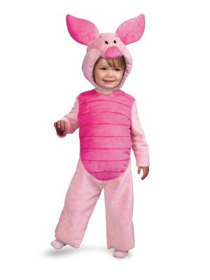 Fantasia Leitao Infantil Luxo Piglet Ursinho Pooh