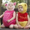 Fantasia Leitão Ursinho Pooh Luxo Bebê Infantil