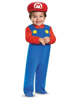Fantasia Mario Bros Bebê Fantasia Mario Bros Bebê