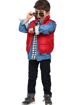 Fantasia Marty Mcfly De Volta para o Futuro Infantil