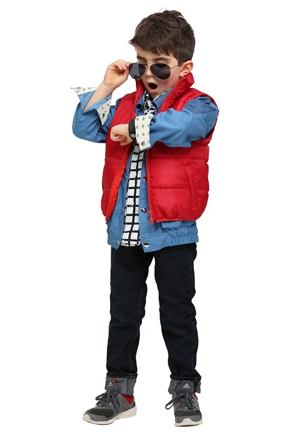 Fantasia Marty Mcfly De Volta para o Futuro Infantil