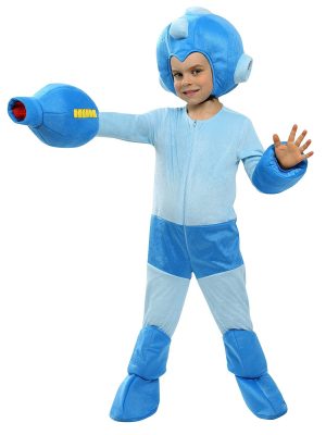Fantasia Megaman Infantil Luxo Bebê Fantasia Megaman Infantil Luxo Bebê