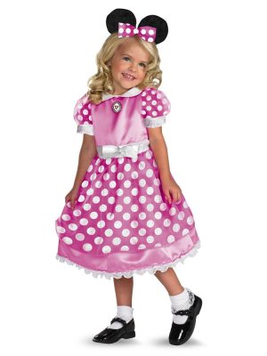 Fantasia Minnie Mouse Infantil Rosa Fantasia Minnie Mouse Infantil Rosa