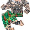 Fantasia Moana Maui Infantil Luxo Bebê