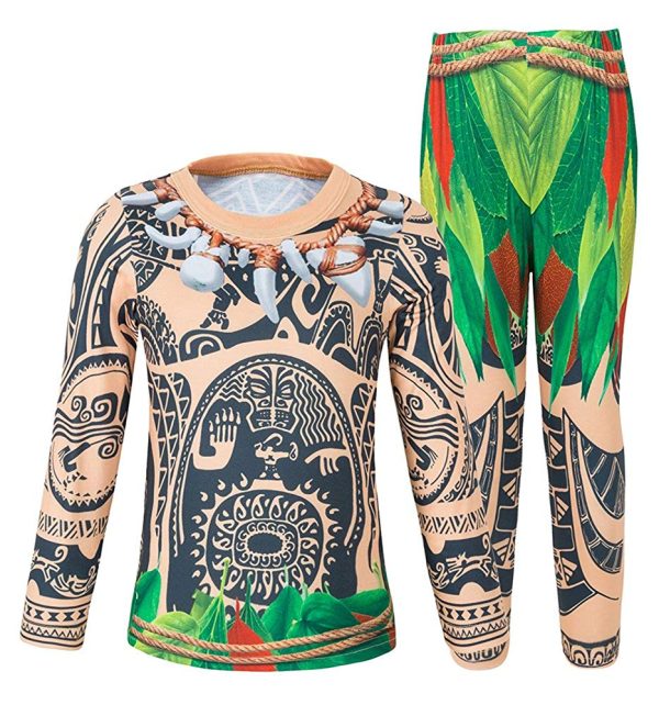 Fantasia Moana Maui Infantil Luxo Bebê Fantasia Moana Maui Infantil Luxo Bebê