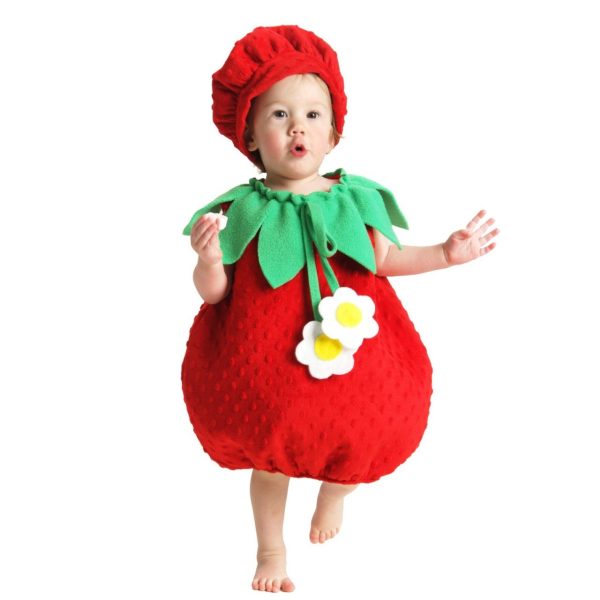 Fantasia Morango Bebê Moranguinho Fantasia Morango Bebê Moranguinho