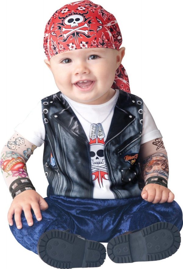 Fantasia Motoqueiro Estinto Selvagem Bebê Fantasia Motoqueiro Estinto Selvagem Bebê