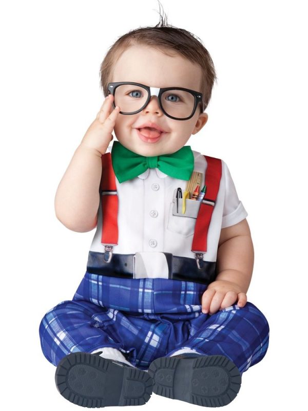Fantasia Nerd Bebê Fantasia Nerd Bebê
