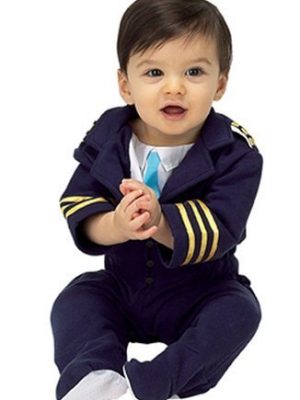 Fantasia Piloto de Avião para Bebês