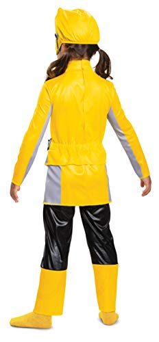 Fantasia Power Rangers Morfador Amarelo Luxo Infantil Bebê Fantasia Power Rangers Morfador Amarelo Luxo Infantil Bebê